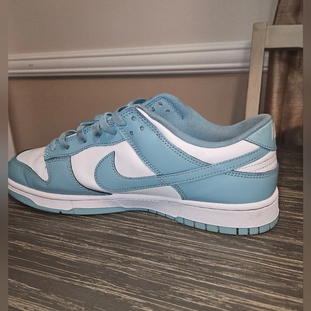 Nike Dunk Low Retro. Denim Turquoise. Mens Size 13. DV0833-106 Sneakers